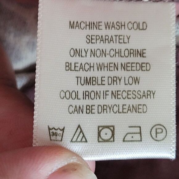 Tommy Bahama Capri Pants 12 Brown Mod Geometric Print Stretch Cotton Resort - Picture 10 of 13